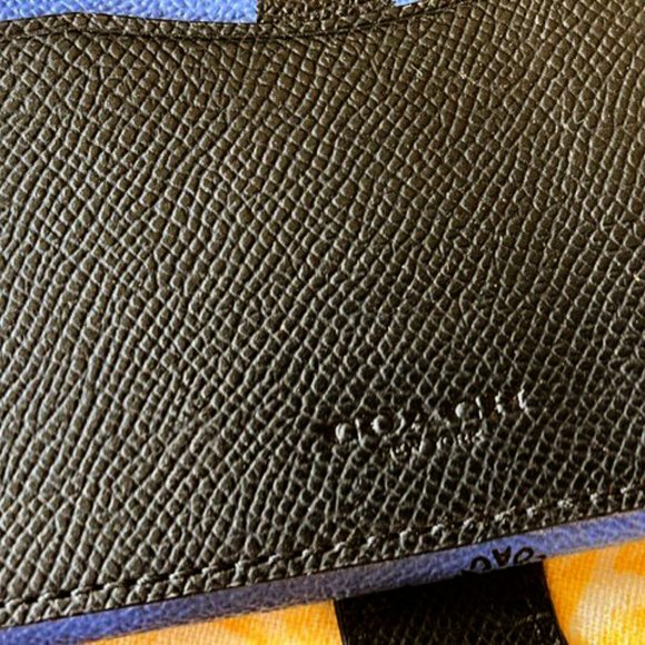 Coach Blue Star Canyon Wallet - Picture 6 of 6